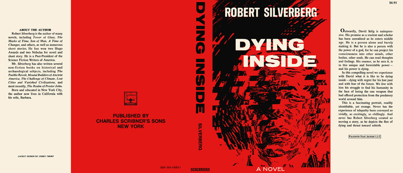 5-Star Review: Dying Inside by Robert Silverberg